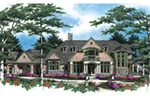 Beach & Coastal House Plan Front Image - Mission Peak Luxury Home 011S-0054 - Shop House Plans and More