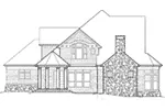 Cape Cod & New England House Plan Left Elevation - Freiburg Manor Luxury Home 011S-0062 - Search House Plans and More