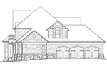 Cape Cod & New England House Plan Right Elevation - Freiburg Manor Luxury Home 011S-0062 - Search House Plans and More