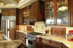 Luxury House Plan Kitchen Photo 01 - Fairfax Manor Luxury Home 011S-0063 - Search House Plans and More