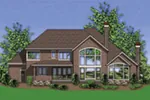 Luxury House Plan Color Image of House - Fairfax Manor Luxury Home 011S-0063 - Search House Plans and More