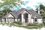 Sunbelt House Plan Front Image - Trigg Point Luxury Home 011S-0064 - Shop House Plans and More