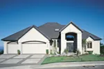 European House Plan Front of House 011S-0064