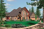 Country House Plan Front Image - Gifford Place Luxury Home 011S-0081 - Shop House Plans and More