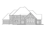 Country House Plan Rear Elevation - Gifford Place Luxury Home 011S-0081 - Shop House Plans and More