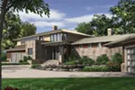 Rustic House Plan Front Image - Demarco Luxury Prairie Home 011S-0085 - Search House Plans and More