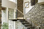 Rustic House Plan Stairs Photo - Demarco Luxury Prairie Home 011S-0085 - Search House Plans and More