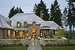 European House Plan Front Photo 03 - DeMere Luxury European Home 011S-0088 - Search House Plans and More