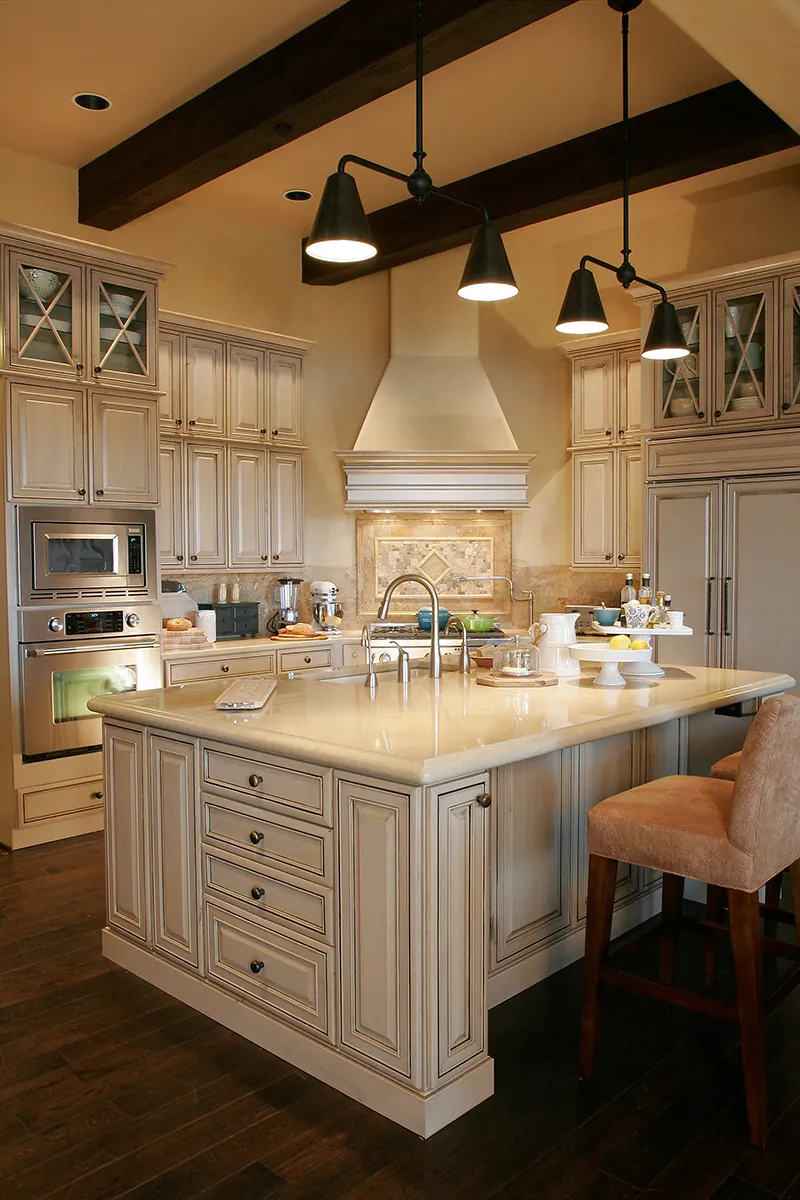 European House Plan Kitchen Photo 10 - DeMere Luxury European Home 011S-0088 - Search House Plans and More