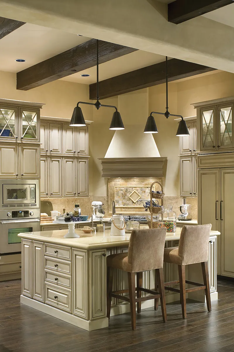 European House Plan Kitchen Photo 05 - DeMere Luxury European Home 011S-0088 - Search House Plans and More