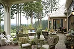 European House Plan Outdoor Living Photo 02 - DeMere Luxury European Home 011S-0088 - Search House Plans and More