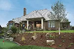European House Plan Rear Photo 01 - DeMere Luxury European Home 011S-0088 - Search House Plans and More