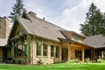 Mountain House Plan Front Photo 01 - Timber Creek Luxury Home 011S-0089 - Shop House Plans and More