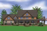 Country House Plan Rear Photo 01 - 011S-0142 - Shop House Plans and More