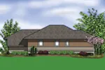 Prairie House Plan Color Image of House - 011S-0144 - Shop House Plans and More