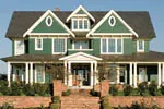 Cape Cod & New England House Plan Front Photo 03 - Glouchester Craftsman Home 011S-0155 - Search House Plans and More
