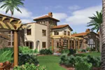 Italian House Plan Front Photo 01 - 011S-0166 - Shop House Plans and More