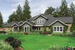 Prairie House Plan Front of House 011S-0168