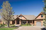 Rustic House Plan Front of House 011S-0184