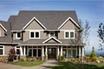 Luxury House Plan Front Photo 06 - Powers Hill Luxury Home 011S-0191 - Shop House Plans and More