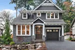 Arts & Crafts House Plan Front of Home - Edison Lane Craftsman Home 011S-0210 - Search House Plans and More
