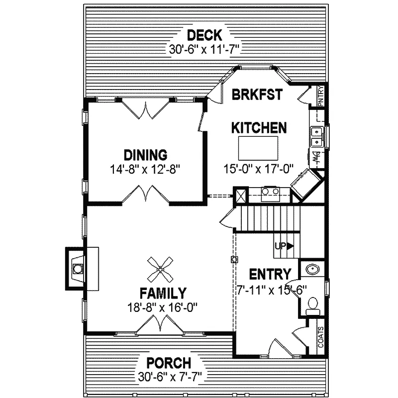 Victorian House Plan First Floor - Woodmill Victorian Home 013D-0020 - Shop House Plans and More