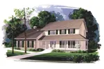 Farmhouse Style Two-Story With Covered Porch