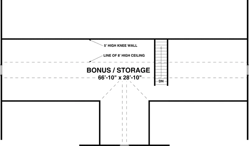 Rustic House Plan Bonus Room - Somerset Hill Ranch Home 013D-0219 - Shop House Plans and More