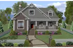 Front of Home - Cascade Mountain Cottage Home 013D-0241 - Search House Plans and More