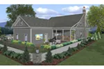 Rear Photo 01 - Cascade Mountain Cottage Home 013D-0241 - Search House Plans and More