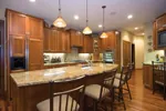 Prairie House Plan Kitchen Photo 01 - Winborn Luxury Home 013S-0001 - Shop House Plans and More