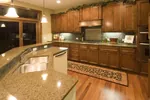 Tudor House Plan Kitchen Photo 01 - Crenshaw Point Luxury Home 013S-0005 - Search House Plans and More