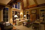 Craftsman House Plan Family Room Photo 03 - Greenwood Springs Luxury Home 013S-0010 - Search House Plans and More