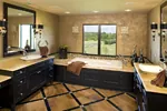 Luxury House Plan Master Bathroom Photo 01 - Big Stone Ridge Craftsman Home 013S-0012 - Search House Plans and More