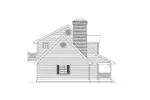 Traditional House Plan Left Elevation - Clifton Country Home 014D-0014 - Search House Plans and More