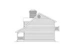 Traditional House Plan Right Elevation - Clifton Country Home 014D-0014 - Search House Plans and More