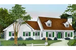 Traditional House Plan Front of House 015D-0203