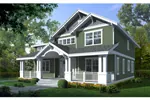 Exquisite Craftsman Two-Story With Deep Covered Porch