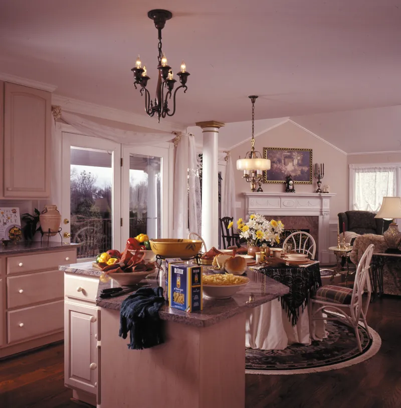 Southern House Plan Kitchen Photo 01 - Sunnydale Victorian Home 016D-0045 - Shop House Plans and More