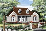 Country House Plan Front Image - Pennridge Point Country Home 016D-0062 - Shop House Plans and More