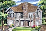 Vacation House Plan Front Image - Brairwick Raised Vacation Home 016D-0078 - Search House Plans and More