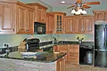 Waterfront House Plan Kitchen Photo 01 - Crescentwood Craftsman Home 016D-0111 - Search House Plans and More