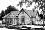 Traditional House Plan Front Image of House - Pine Creek Traditional Home 019D-0001 - Shop House Plans and More