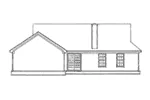 Country House Plan Rear Elevation - 019D-0027 - Shop House Plans and More