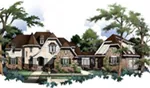 Luxury House Plan Front of House 019S-0030