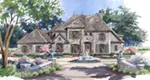 European House Plan Front of House 019S-0038
