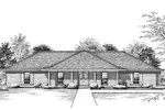 Great Symmetrical Brick Ranch Home
