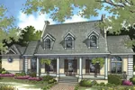 Wonderful Curb Appeal Created With Porch And Dormers