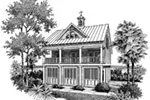 Front Image of House - Regatta Landing Beach Home 020D-0355 - Shop House Plans and More