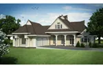 Front of Home - Noralie Country Home 020D-0360 - Shop House Plans and More